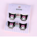韓國Sanrio小髮夾4隻-Kuromi